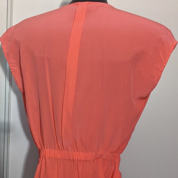 HOT pink sheer sulpice Wilfred top - Picture 3 of 4
